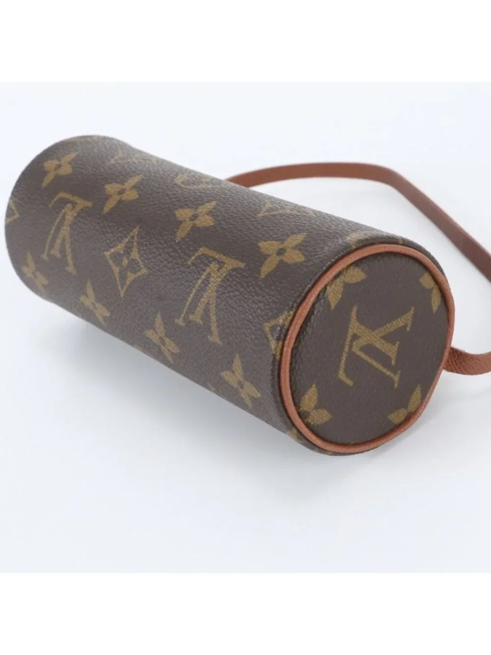 Louis Vuitton Monogram Papillon Pouch Leather Handbag Tote